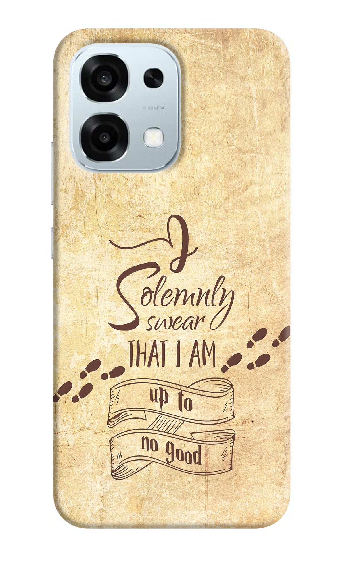 I Solemnly swear that i up to no good Oppo F31 5G Hard Case Back Cover by Casekaro