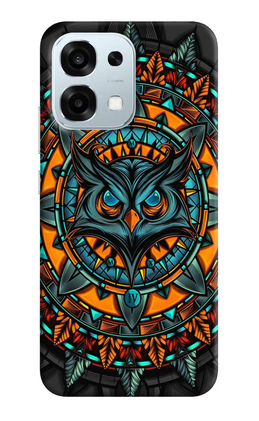 Angry Owl Art Oppo F31 5G Hard Case Back Cover by Casekaro