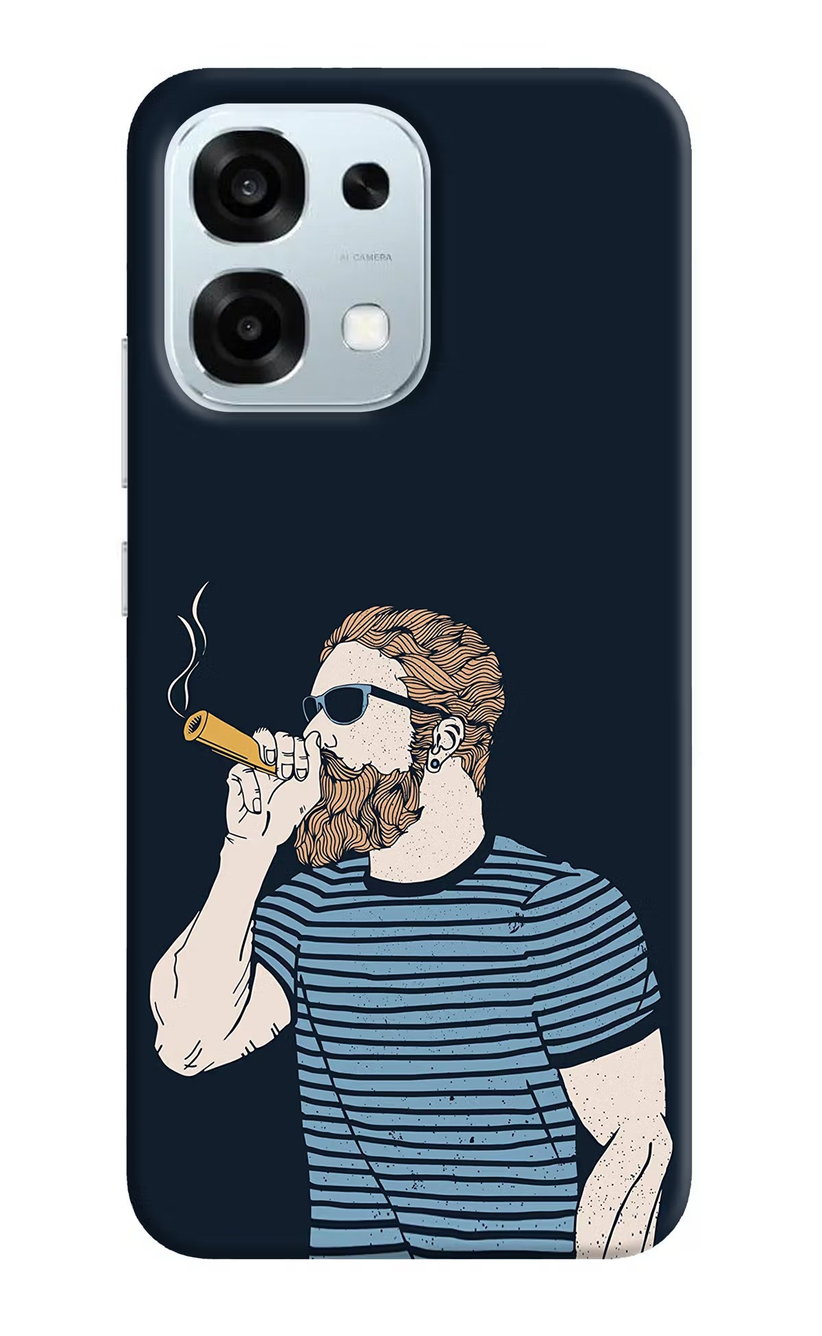 Smoking Oppo F31 5G Hard Case Back Cover by Casekaro