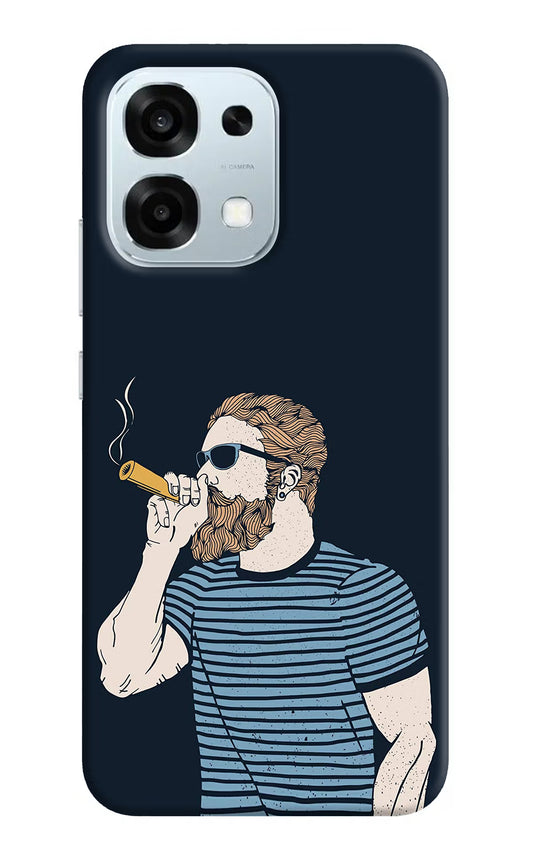 Smoking Oppo F31 5G Hard Case Back Cover by Casekaro