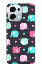 Elephants Oppo F31 5G Hard Case Back Cover by Casekaro