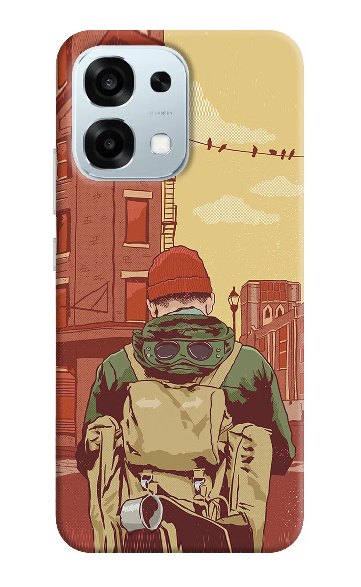 Adventurous Oppo F31 5G Hard Case Back Cover by Casekaro
