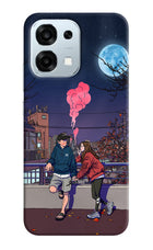 Chilling Couple Oppo F31 5G Hard Case Back Cover by Casekaro