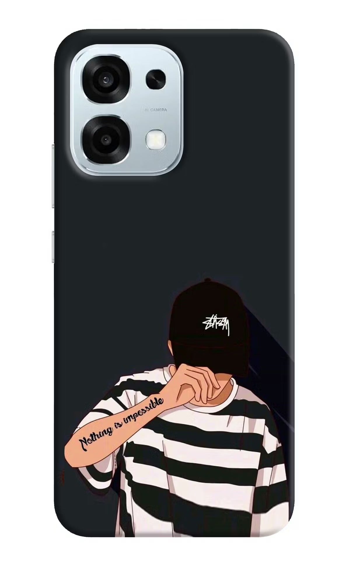 Aesthetic Boy Oppo F31 5G Hard Case Back Cover by Casekaro