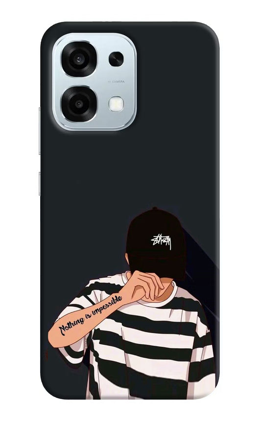 Aesthetic Boy Oppo F31 5G Hard Case Back Cover by Casekaro