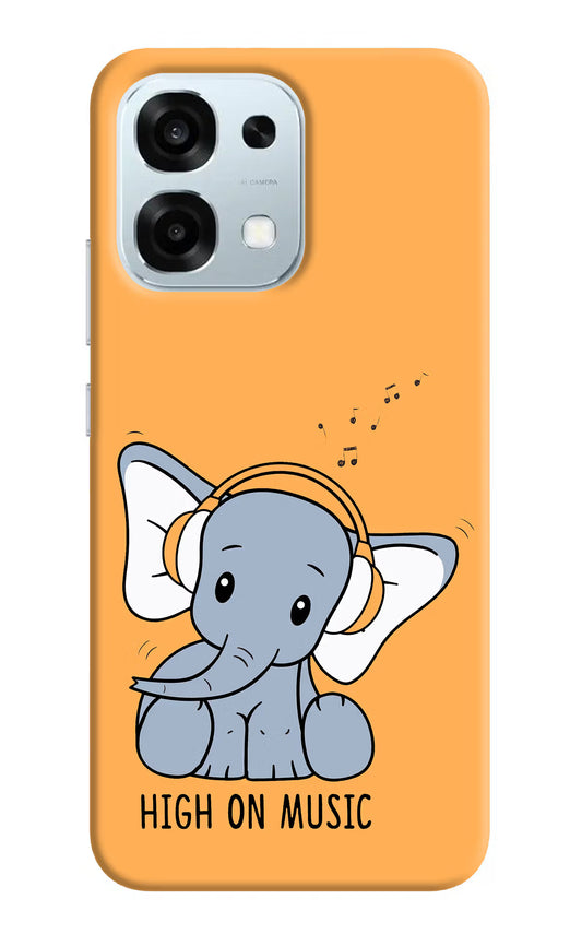 High On Music Oppo F31 5G Hard Case Back Cover by Casekaro
