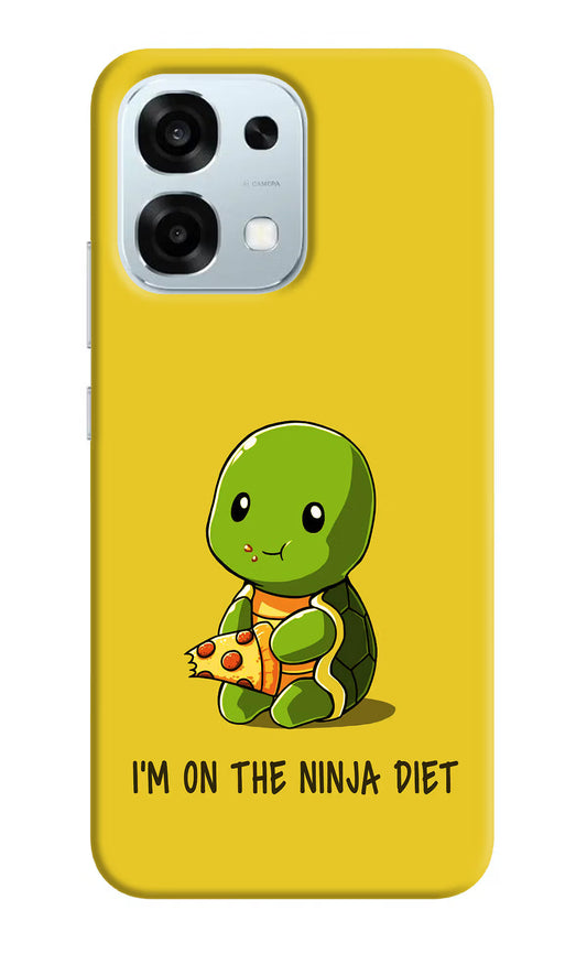 I'm on Ninja Diet Oppo F31 5G Hard Case Back Cover by Casekaro