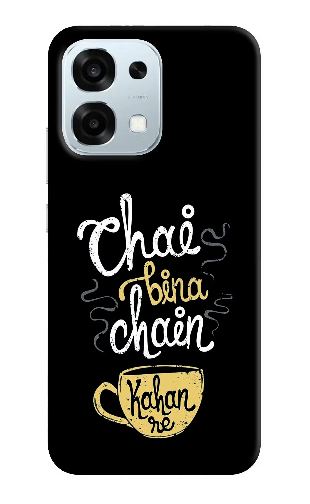 Chai Bina Chain Kaha Re Oppo F31 5G Hard Case Back Cover by Casekaro