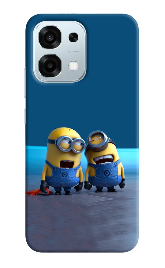Minion Laughing Oppo F31 5G Hard Case Back Cover by Casekaro