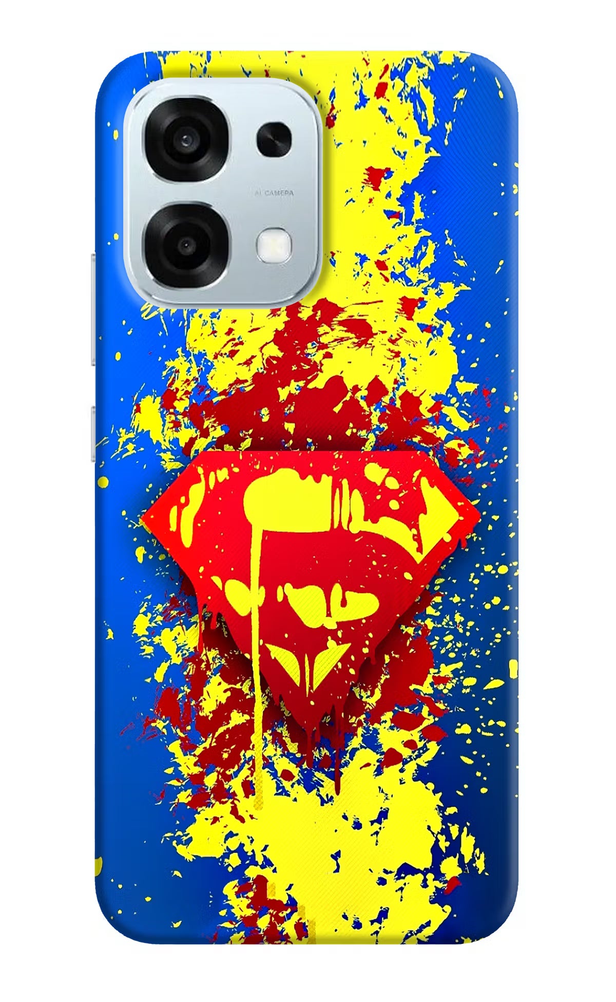 Superman logo Oppo F31 5G Hard Case Back Cover by Casekaro