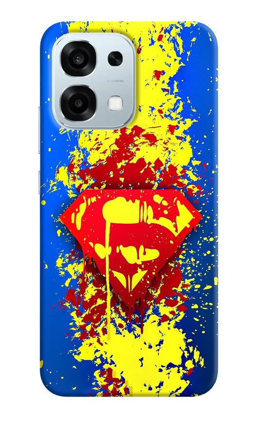 Superman logo Oppo F31 5G Hard Case Back Cover by Casekaro
