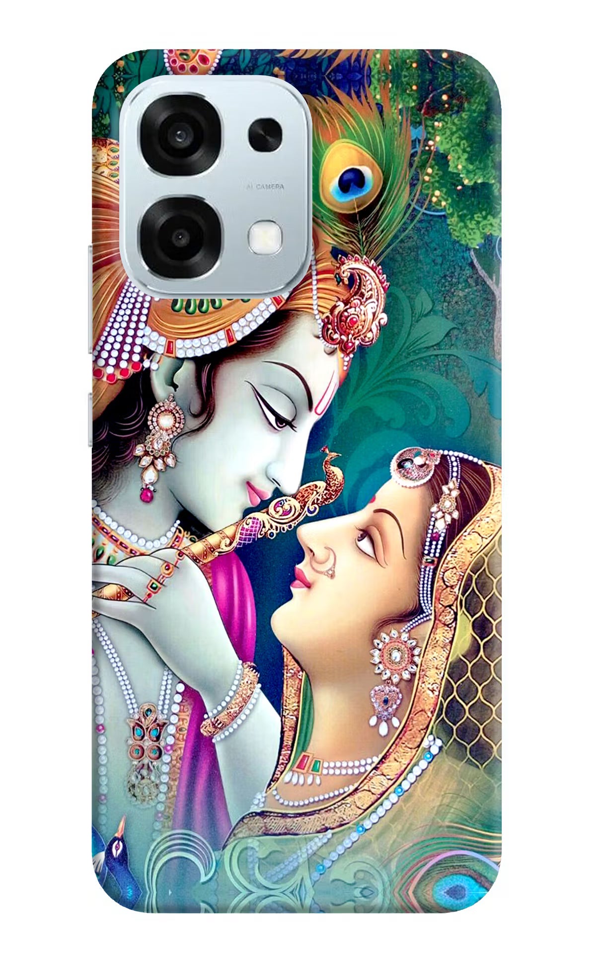 Lord Radha Krishna Oppo F31 5G Hard Case Back Cover by Casekaro