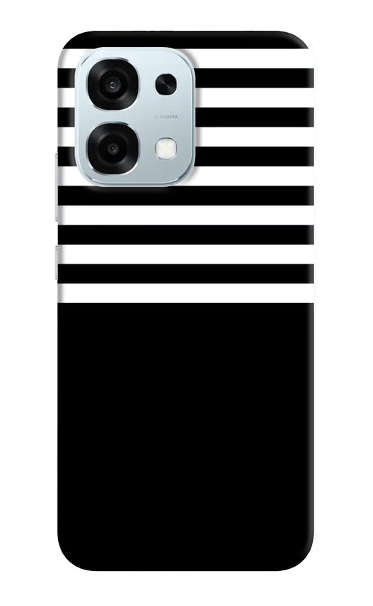 Black and White Print Oppo F31 5G Hard Case Back Cover by Casekaro