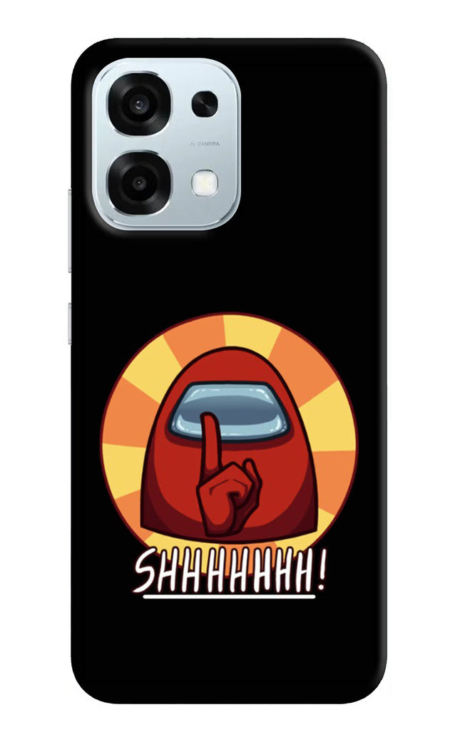 Among Us Shhh! Oppo F31 5G Hard Case Back Cover by Casekaro
