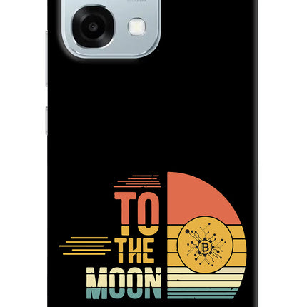 To the Moon Oppo F31 5G Hard Case Back Cover by Casekaro