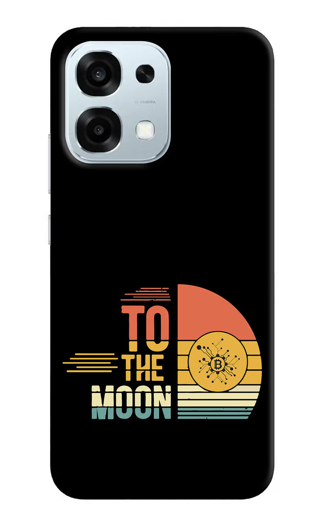 To the Moon Oppo F31 5G Hard Case Back Cover by Casekaro