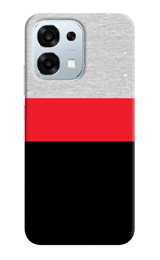 Tri Color Pattern Oppo F31 5G Hard Case Back Cover by Casekaro