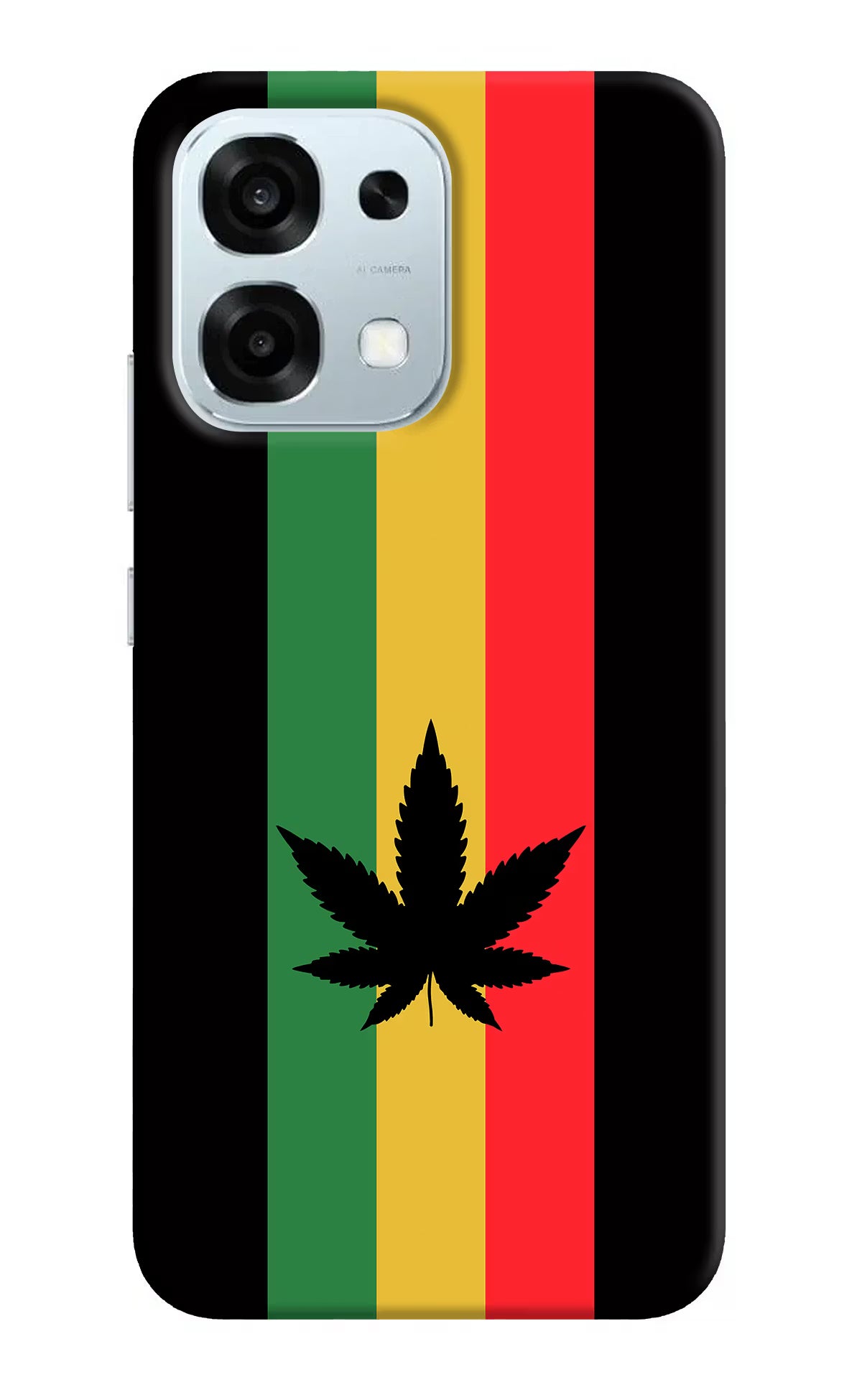 Weed Flag Oppo F31 5G Hard Case Back Cover by Casekaro