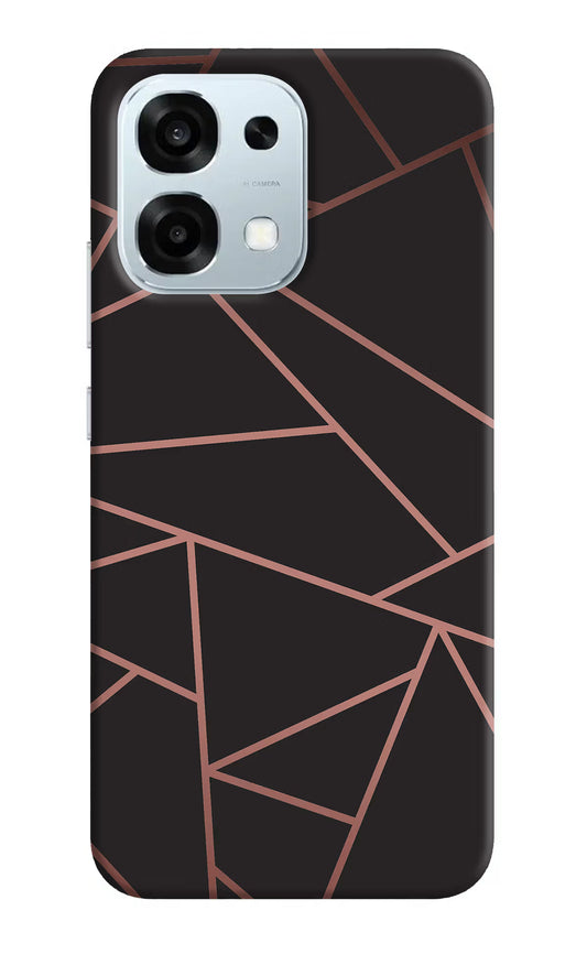 Geometric Pattern Oppo F31 5G Hard Case Back Cover by Casekaro