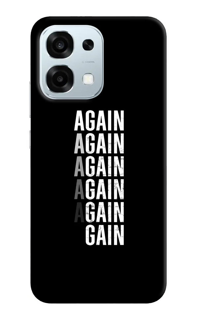 Again Again Gain Oppo F31 5G Hard Case Back Cover by Casekaro