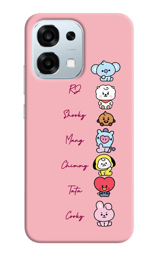 BTS names Oppo F31 5G Hard Case Back Cover by Casekaro