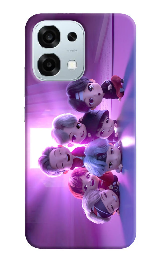 BTS Chibi Oppo F31 5G Hard Case Back Cover by Casekaro