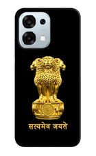 Satyamev Jayate Golden Oppo F31 5G Hard Case Back Cover by Casekaro