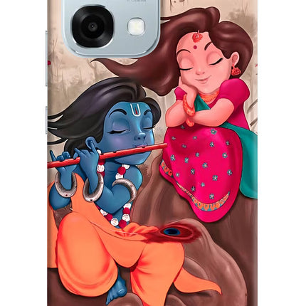 Radhe Krishna Oppo F31 5G Hard Case Back Cover by Casekaro