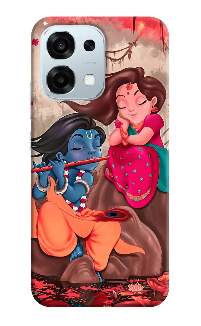 Radhe Krishna Oppo F31 5G Hard Case Back Cover by Casekaro