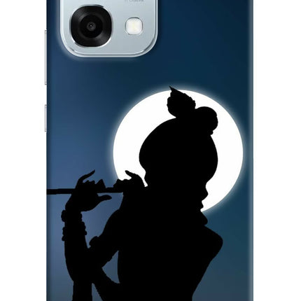 Shri Krishna Silhouette Oppo F31 5G Hard Case Back Cover by Casekaro