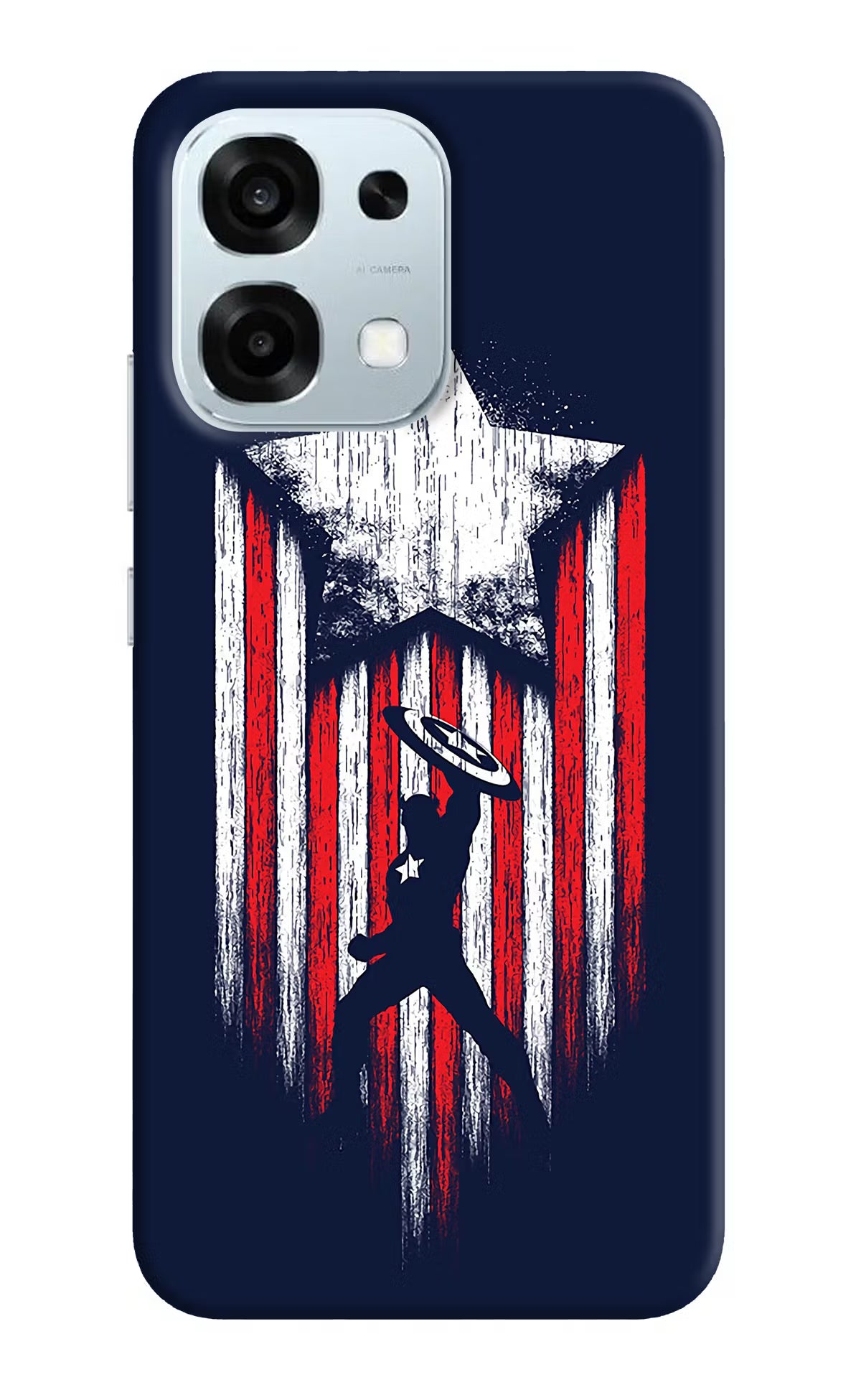Captain America Marvel Art Oppo F31 5G Hard Case Back Cover by Casekaro