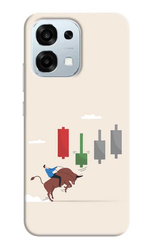 Bull Trading Momentum Oppo F31 5G Hard Case Back Cover by Casekaro