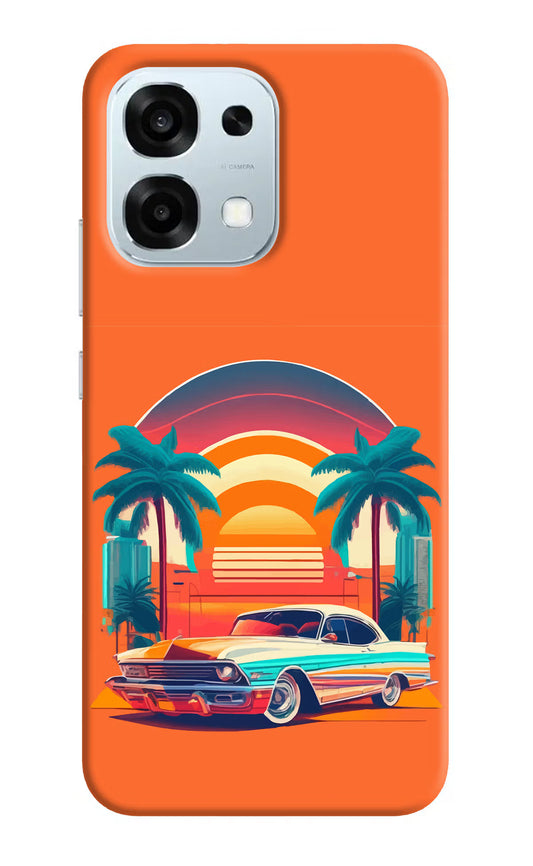 Palm Drive 80s Oppo F31 5G Hard Case Back Cover by Casekaro