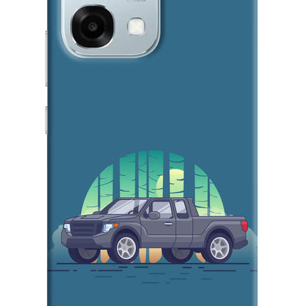 Retro Garage Vibe Oppo F31 5G Hard Case Back Cover by Casekaro