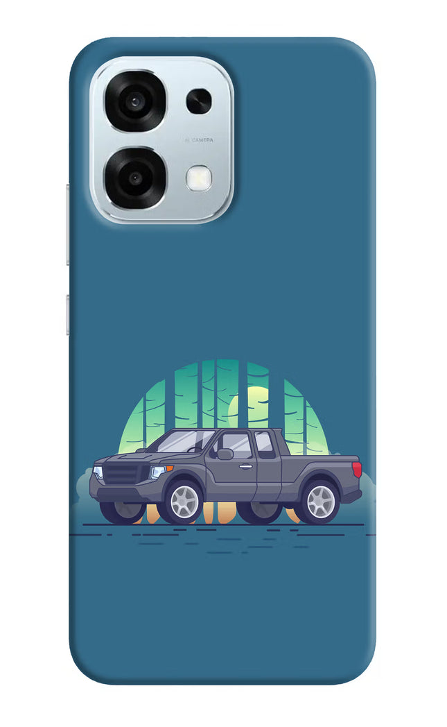 Retro Garage Vibe Oppo F31 5G Hard Case Back Cover by Casekaro