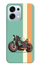Striped Moto Drift Oppo F31 5G Hard Case Back Cover by Casekaro