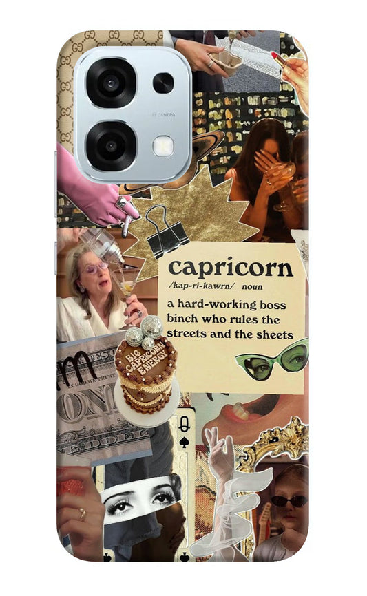 Capricorn Zodiac Oppo F31 5G Hard Case Back Cover by Casekaro