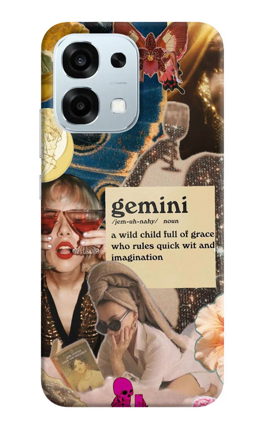 Gemini Zodiac Oppo F31 5G Hard Case Back Cover by Casekaro