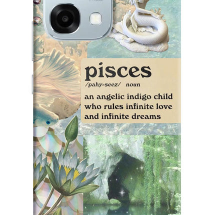 Pisces Zodiac Oppo F31 5G Hard Case Back Cover by Casekaro