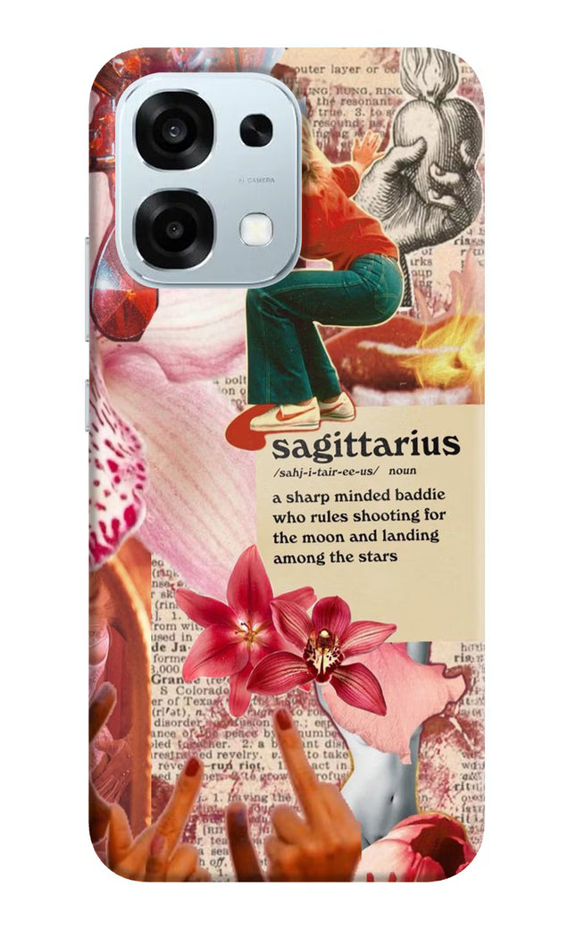 Sagittarius Zodiac Oppo F31 5G Hard Case Back Cover by Casekaro