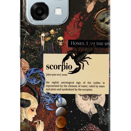 Scorpio Zodiac Oppo F31 5G Hard Case Back Cover by Casekaro