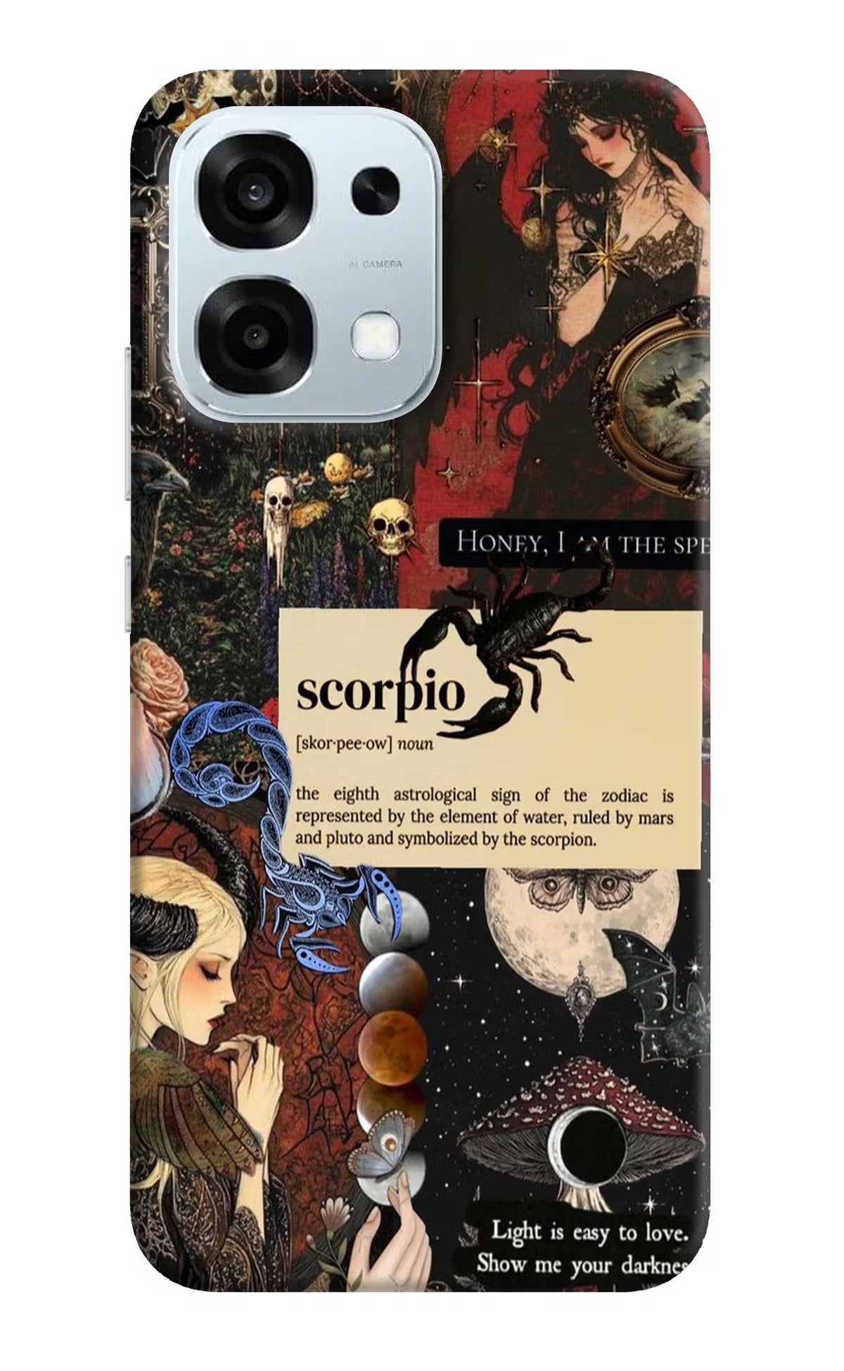 Scorpio Zodiac Oppo F31 5G Hard Case Back Cover by Casekaro