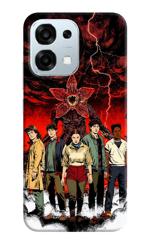 Ordinary Things Characters Oppo F31 5G Hard Case Back Cover by Casekaro