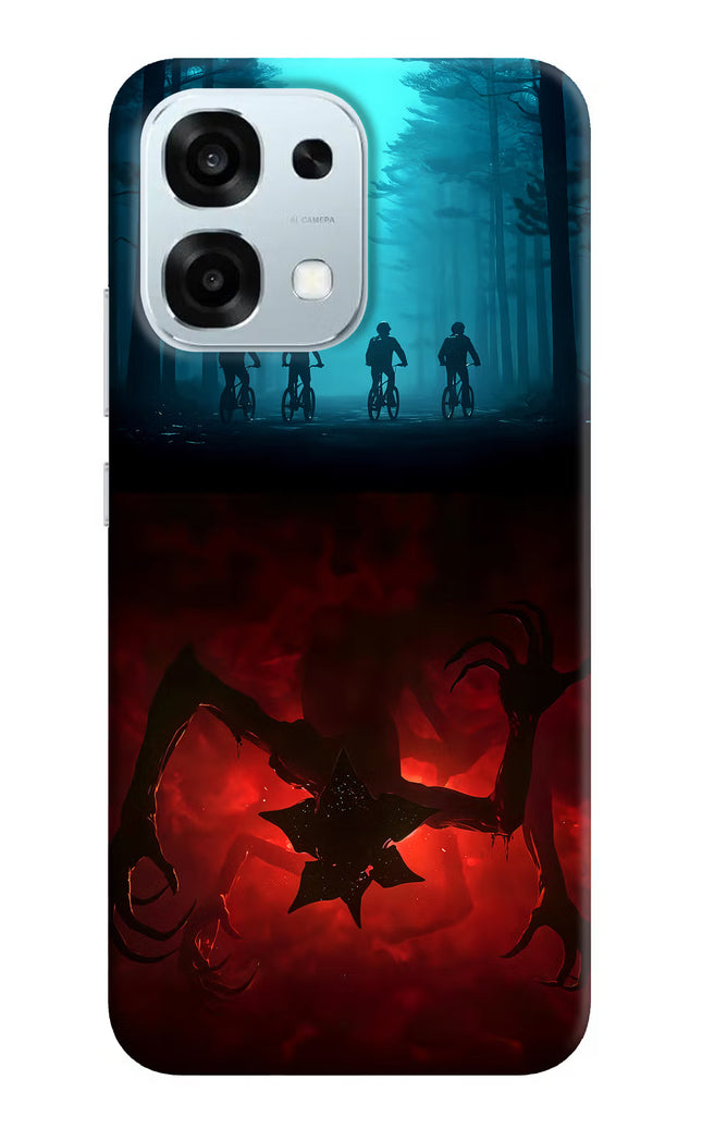 Ordinary Things Downside Up Oppo F31 5G Hard Case Back Cover by Casekaro