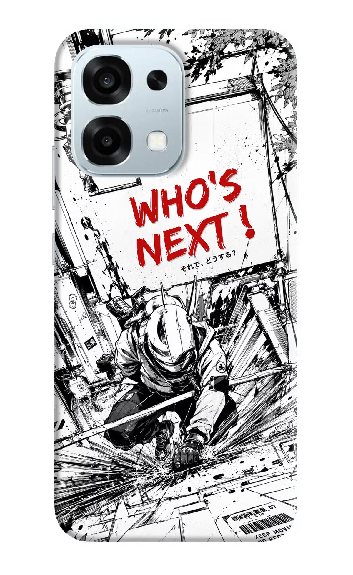 Who's Next Oppo F31 5G Hard Case Back Cover by Casekaro