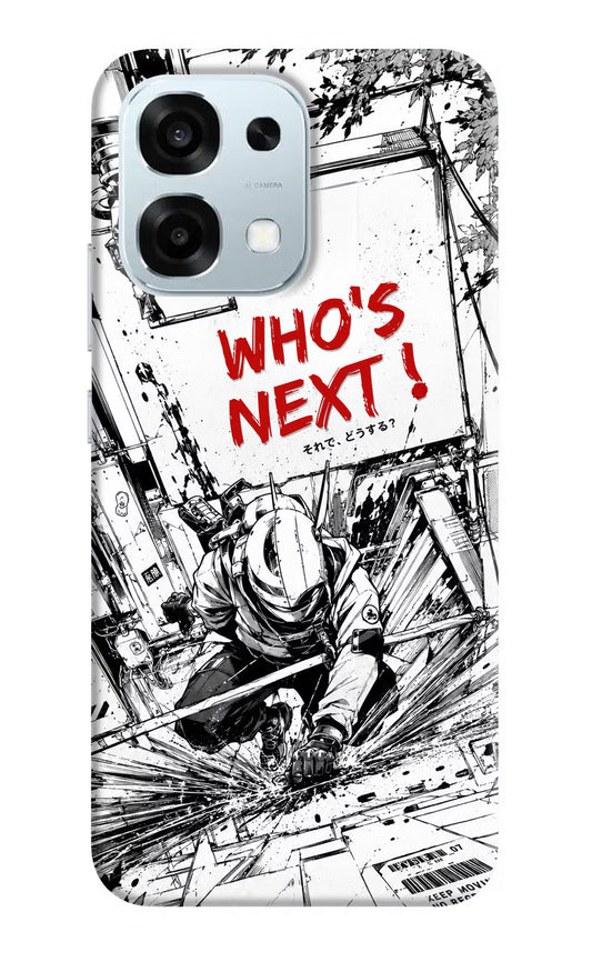 Who's Next Oppo F31 5G Hard Case Back Cover by Casekaro