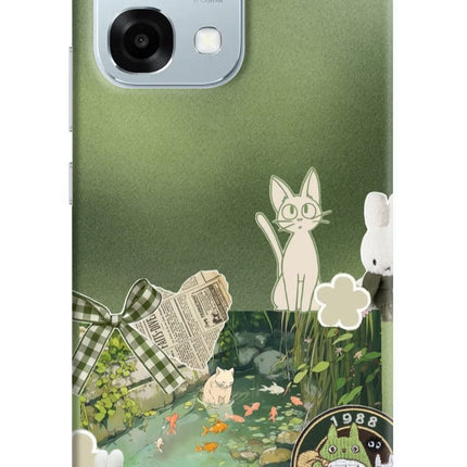 Aesthetic anime Oppo F31 5G Hard Case Back Cover by Casekaro