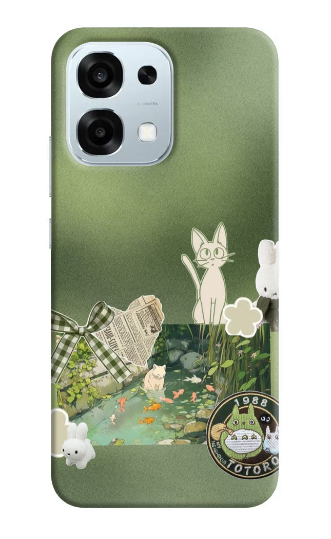 Aesthetic anime Oppo F31 5G Hard Case Back Cover by Casekaro