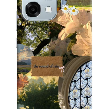 Rain Oppo F31 5G Hard Case Back Cover by Casekaro