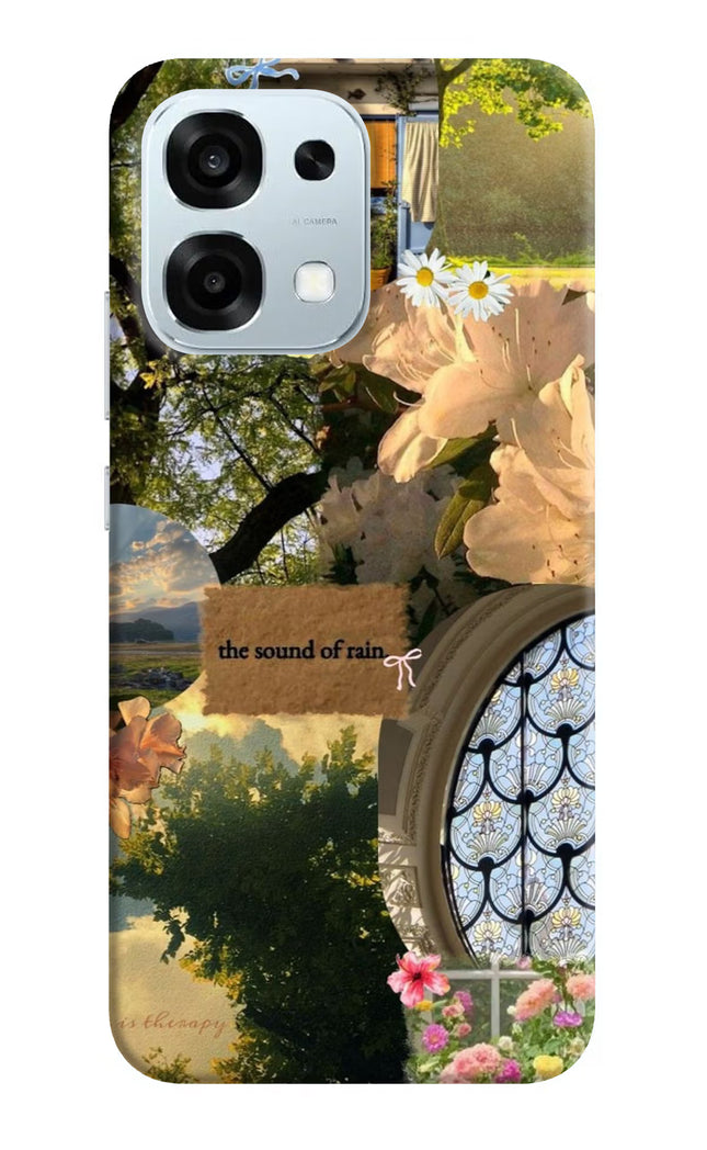 Rain Oppo F31 5G Hard Case Back Cover by Casekaro